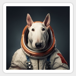 Astro Dog - Bull Terrier Sticker